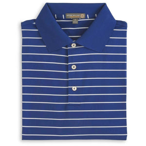 Peter Millar Campus Stripe Stretch Jersey Polo (Various Colors)